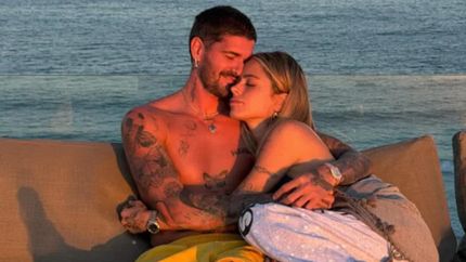 Rodrigo de Paul y Tini Stoessel.&nbsp;