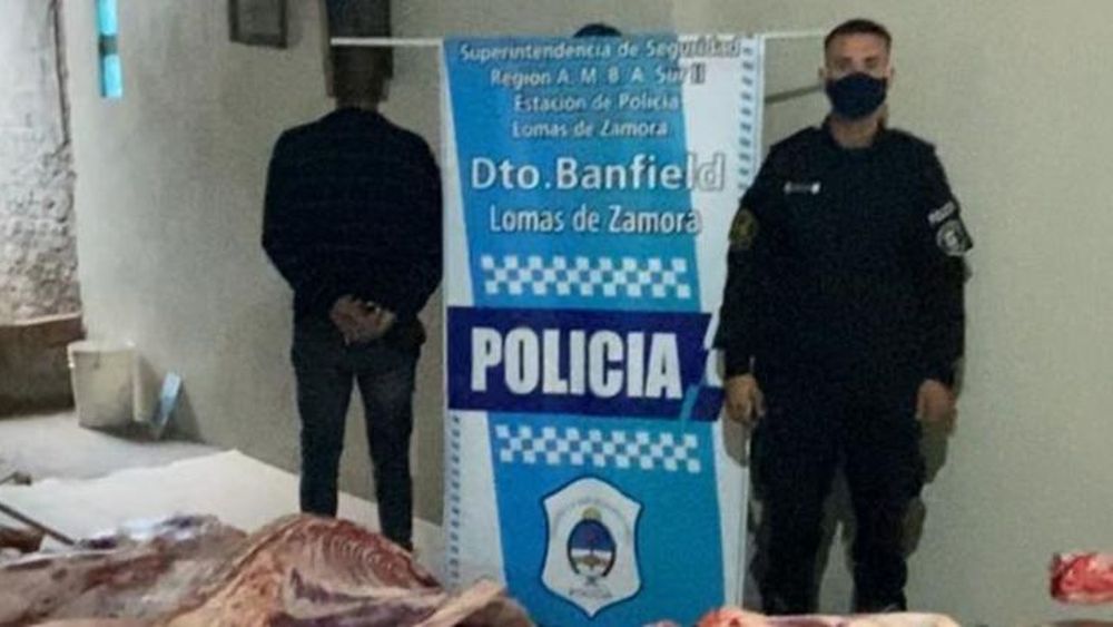 Budge: se negó declarar el detenido por el millonario robo de carne