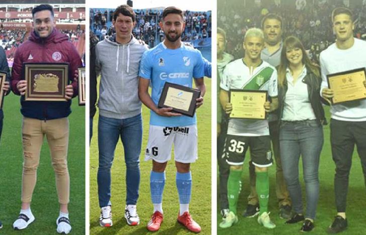 Los clubes del Sur reconocieron a sus jóvenes promesas.