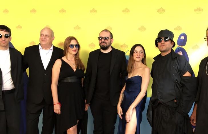 El elenco del film, en Cannes.