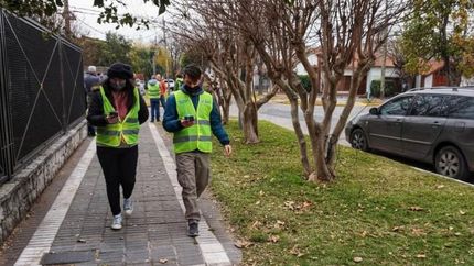 La primera etapa del censo abarcará 1.600 cuadras y 41 plazas.