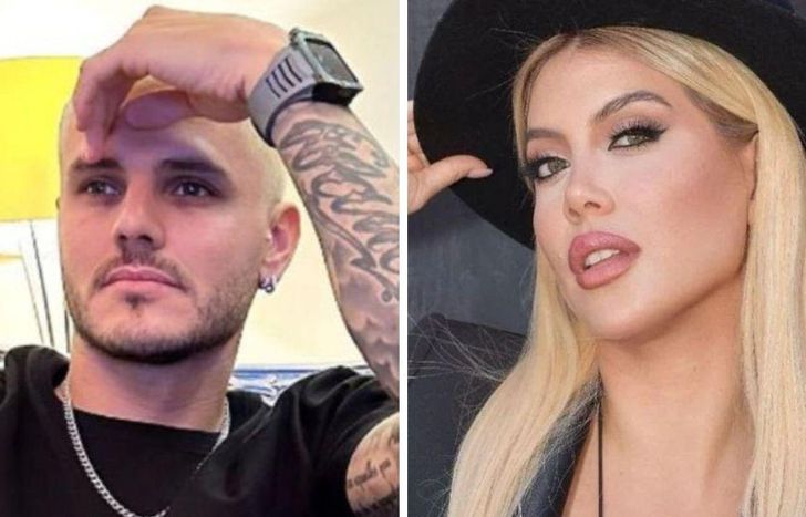 Mauro Icardi contra Wanda Nara.