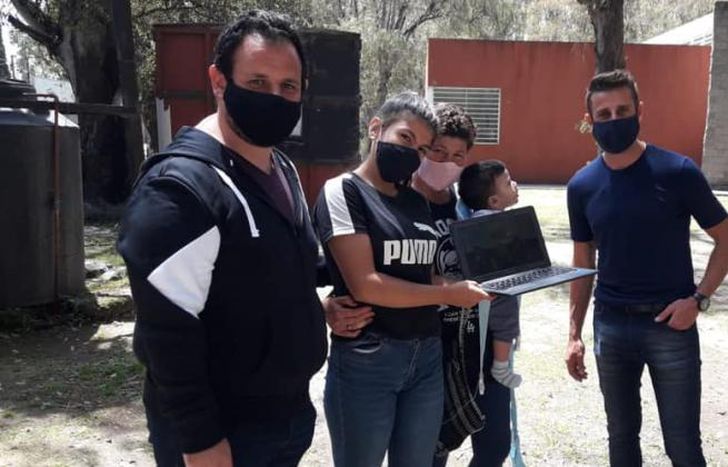 La jornada se realizó en el Parque de Albertina.