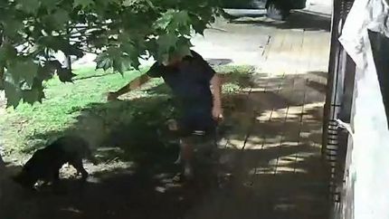 El hecho quedó filmado.