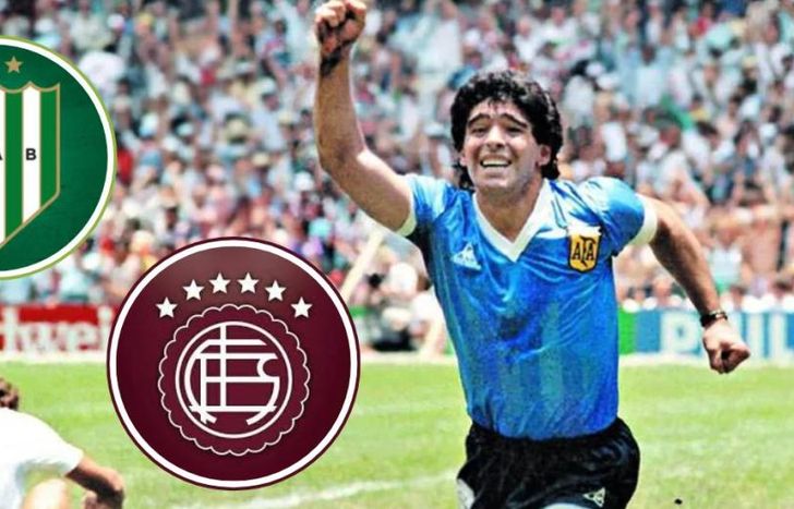Banfield y Lanús recordaron la hazaña de Diego Maradona.