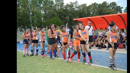 lomas: torneo de hockey en el parque