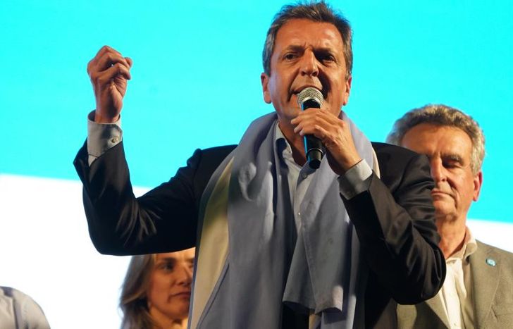 Sergio Massa anticipó que convocará a un gobierno de unidad nacional.