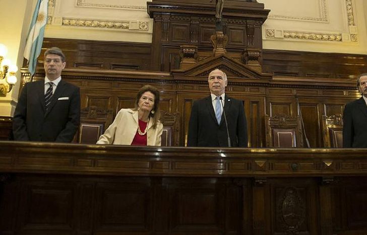 zzzznacp2NOTICIAS ARGENTINAS BAIRES, JUNIO 29: La Corte Suprema tomó juramento a Horacio Rosatti como ministro del tribunal. Foto NA: CIJzzzz