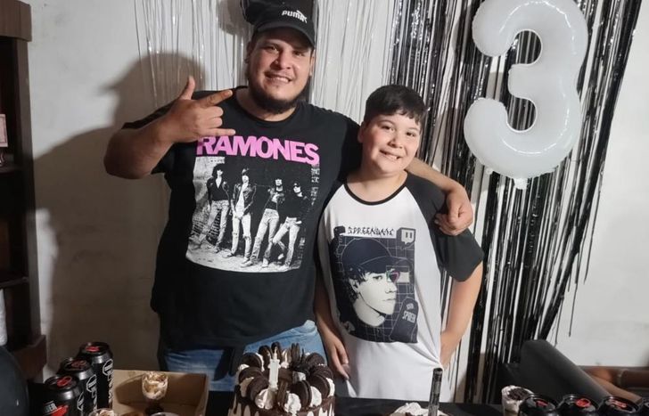 Los hermanos Jorge y Benjamín Oviedo, víctimas del incendio en Villa Fiorito.