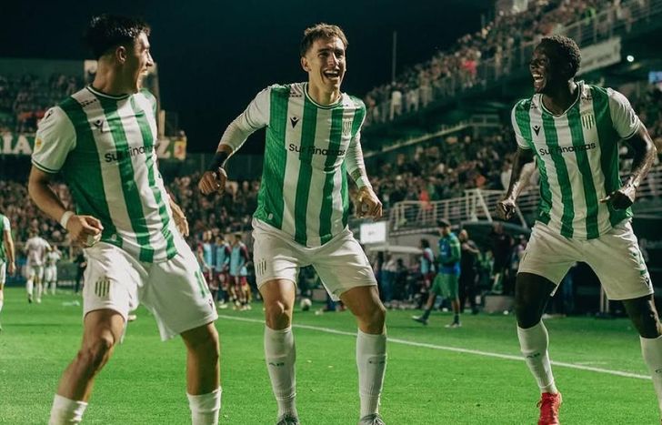 El festejo de Rodrigo Auzmendi.
