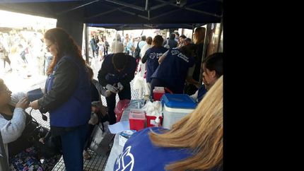 salud: miles de vecinos de lomas se atendieron en la nueva posta