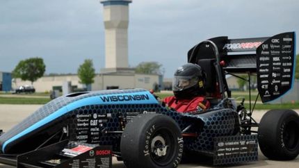 Diario La Unión | Así sería el auto de carreras Fórmula SAE que diseñan los estudiantes de Ingeniería de la UNLZ.