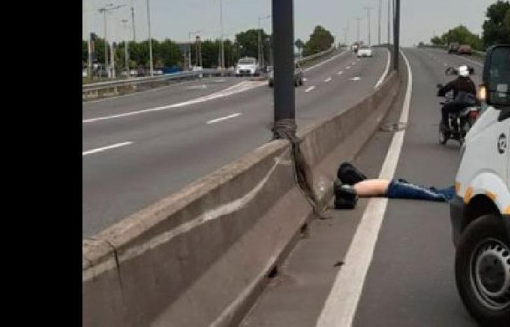 un motociclista perdió la vida.