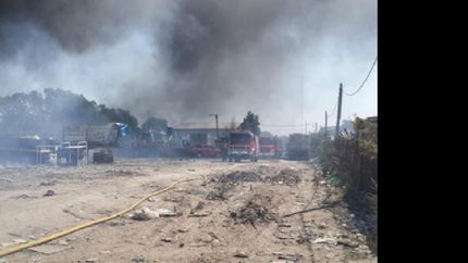 incendio en una cooperativa de fiorito