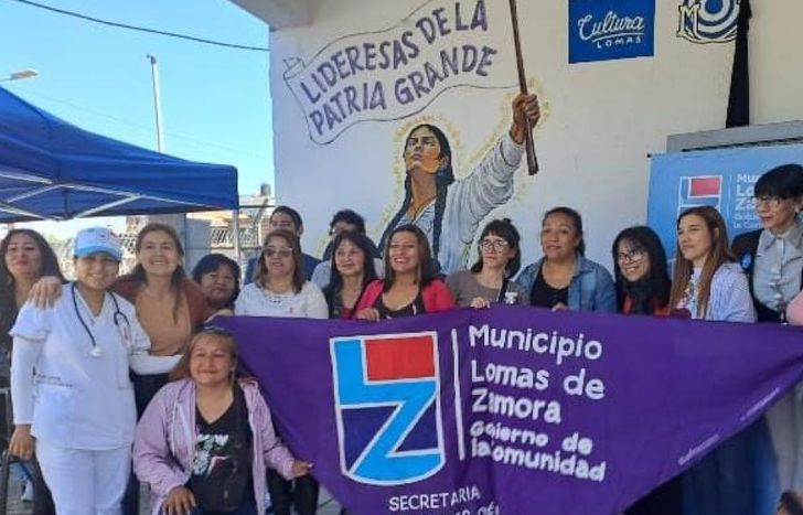 La obra de arte ya es parte de la colección de Marcial llamada Murales a conciencia.