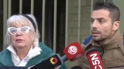 La mamá y el hermano de Natacha.