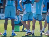 Buenas noticias para el entrenador de Temperley Nicolás Domingo.&nbsp;
