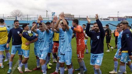 El Celeste volvió a sumar de a tres. El Celeste volvió a sumar de a tres.