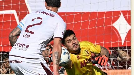 Lucas Acosta evitó la derrota en el final. Lucas Acosta evitó la derrota en el final.