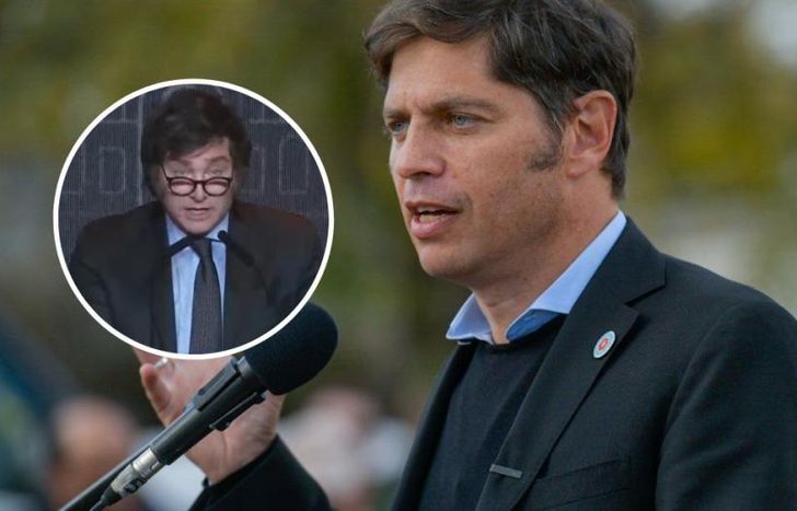 Axel Kicillof le hizo un contundente pedido a Javier Milei.