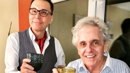 Polino y Gasalla, grandes amigos.