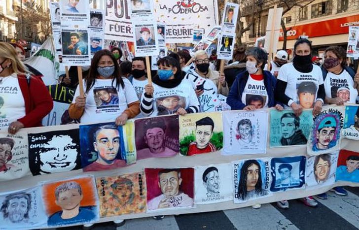 La marcha se realizó el viernes.