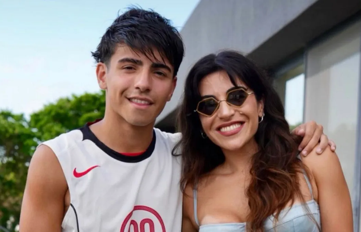 Gianinna Maradona compartió fotos del festejo del cumpleaños.