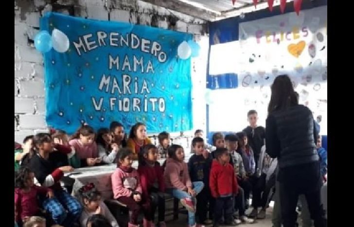 asisten alrededor de 90 chicos cuatro veces a la semana.