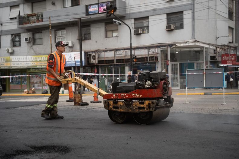 Las obras en Alsina continuarán en distintos puntos de Lomas y Temperley.