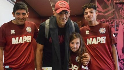 Agostina conoció a su ídolo Sand. Agostina conoció a su ídolo Sand.