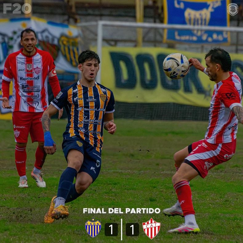 Talleres y Dock Sud repartieron puntos.