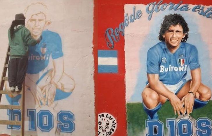 Otro homenaje al Diez.