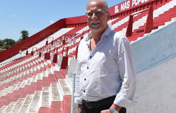 Omar Plaini, actual máximo dirigente del club.