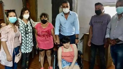 Estuvieron colaborando con una joven de Fiorito.