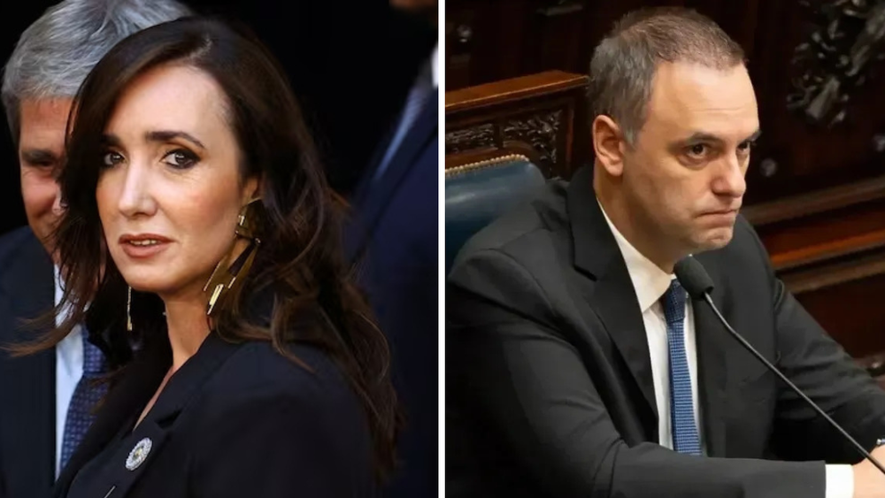Victoria Villarruel arremetió contra Manuel Adorni