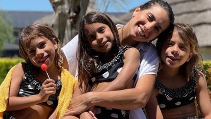 le dieron el alta a la hija de cinthia fernandez: el emotivo reencuentro con sus hermanas