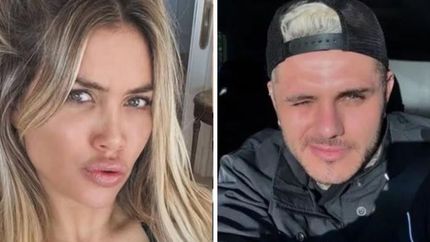 Wanda Nara y Mauro Icardi, sin paz.&nbsp;