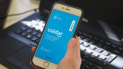La App Cuidar brinda información sobre la vacunación.
