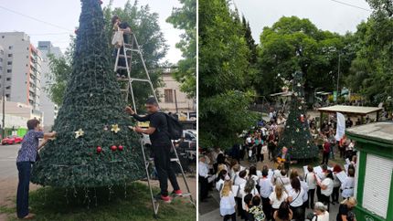 Los vecinos y comerciantes de Banfield, unidos y a la espera de las Fiestas. Los vecinos y comerciantes de Banfield, unidos y a la espera de las Fiestas.