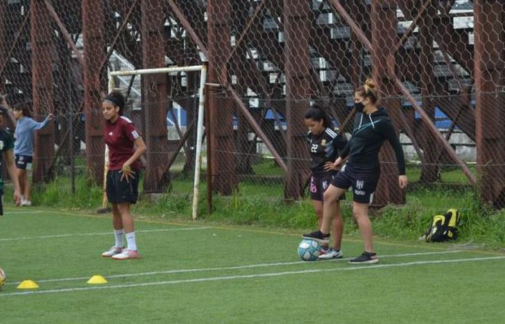 El equipo femenino cosechó buenos resultados en los amistosos.