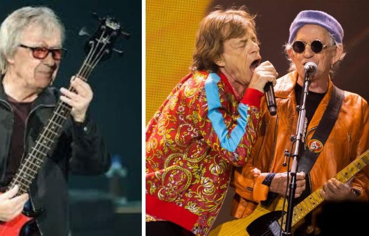 Bill contra Mick y Keith.