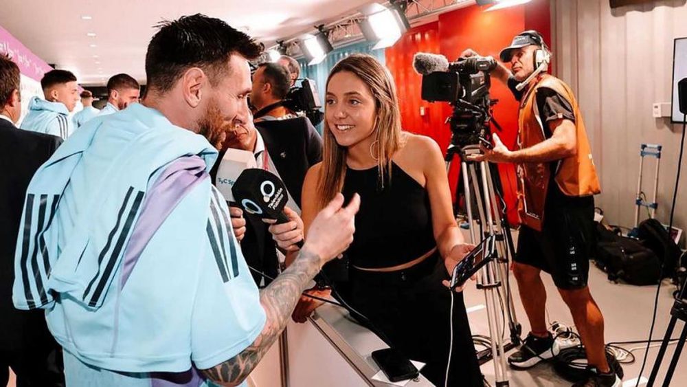 Qué dijo Sofi Martínez luego de su mensaje a Lionel Messi
