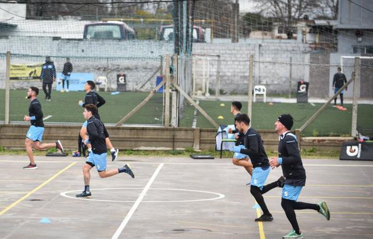 El plantel sigue con los entrenamientos en el Beranger.