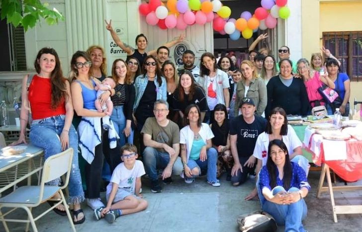 Jornada en el servicio de la calle Castro Barros 130, en Banfield.