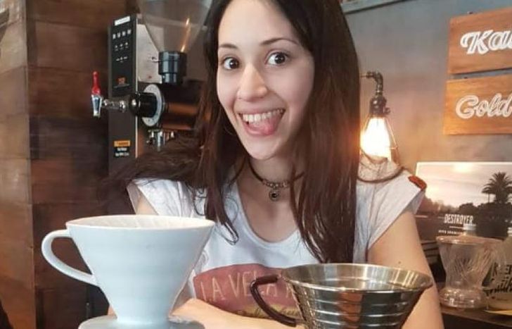 Desde muy chica es un apasionada de la preparación del café.