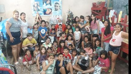 hicieron una clase bíblica visualizada.