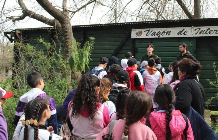 Los guardaparques se encargan de las recorridas por todo el predio.