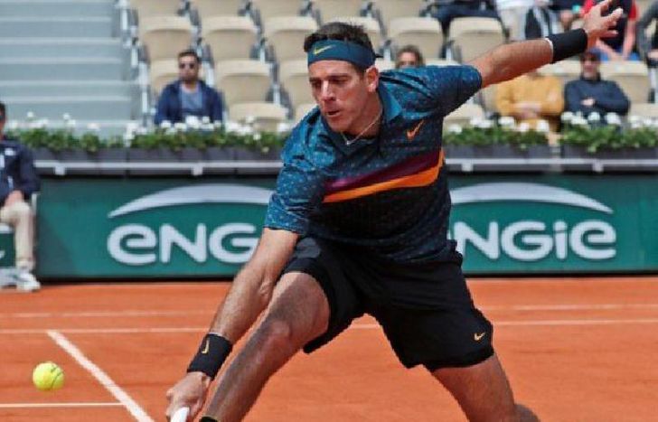 Del Potro perdió en cuatro sets y se despidió en octavos de final de Roland Garros.