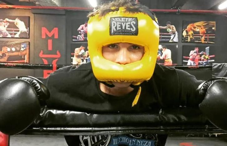 Dylan no para de entrenar en México.