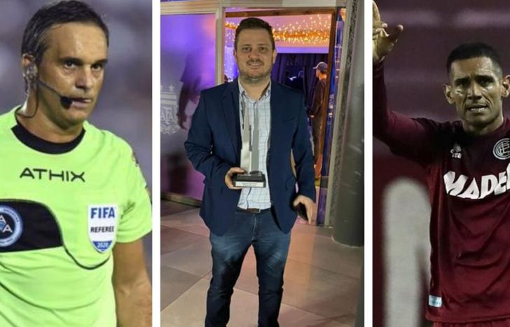 Sergio Gianturco, Patricio Losteau, y  José Pepe fueron los ganadores de la región de los Premios Alumni.